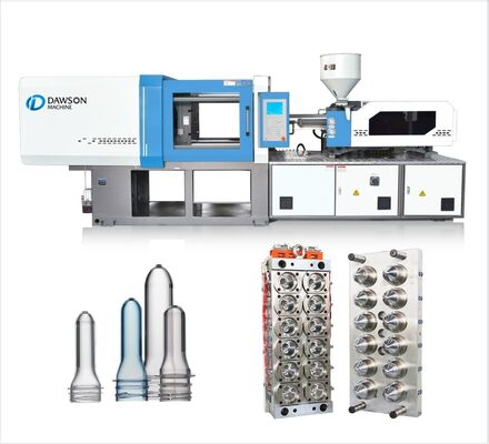 Macchina per lo stampaggio a iniezione di preforma in PET con 530 mm di battito di svolta e 56 mm di diametro di vite per un'elevata produttività