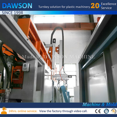 Full Electric Double Station 5L Max. Product Volume 220KN Clamping Force HDPE Bottle Blow Molding Machine