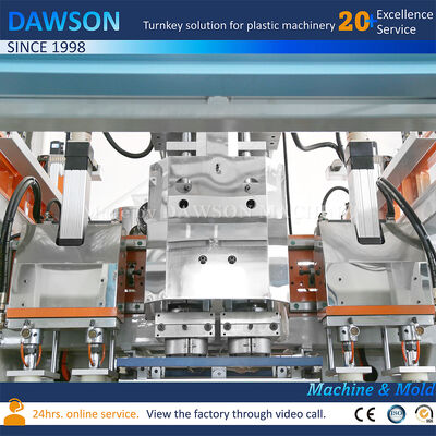 Full Electric Double Station 5L Max. Product Volume 220KN Clamping Force HDPE Bottle Blow Molding Machine