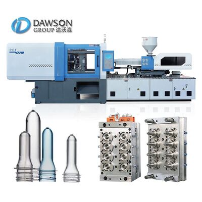 Macchina per stampaggio a iniezione di preforme in PET idraulica ad alta produttività con pressione di iniezione di 160 MPa