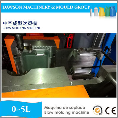 HDPE 5L Jerry può macchina di stampaggio a soffiatura automatica 180PCS / h per bottiglia di lubrificante