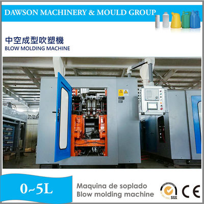 HDPE 5L Jerry può macchina di stampaggio a soffiatura automatica 180PCS / h per bottiglia di lubrificante