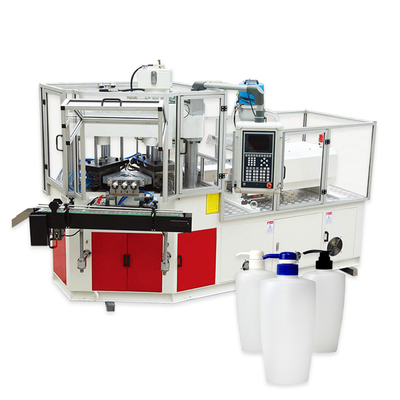 Macchina di plastica automatica dello stampaggio mediante soffiatura dell'iniezione per la bottiglia detergente dello sciampo